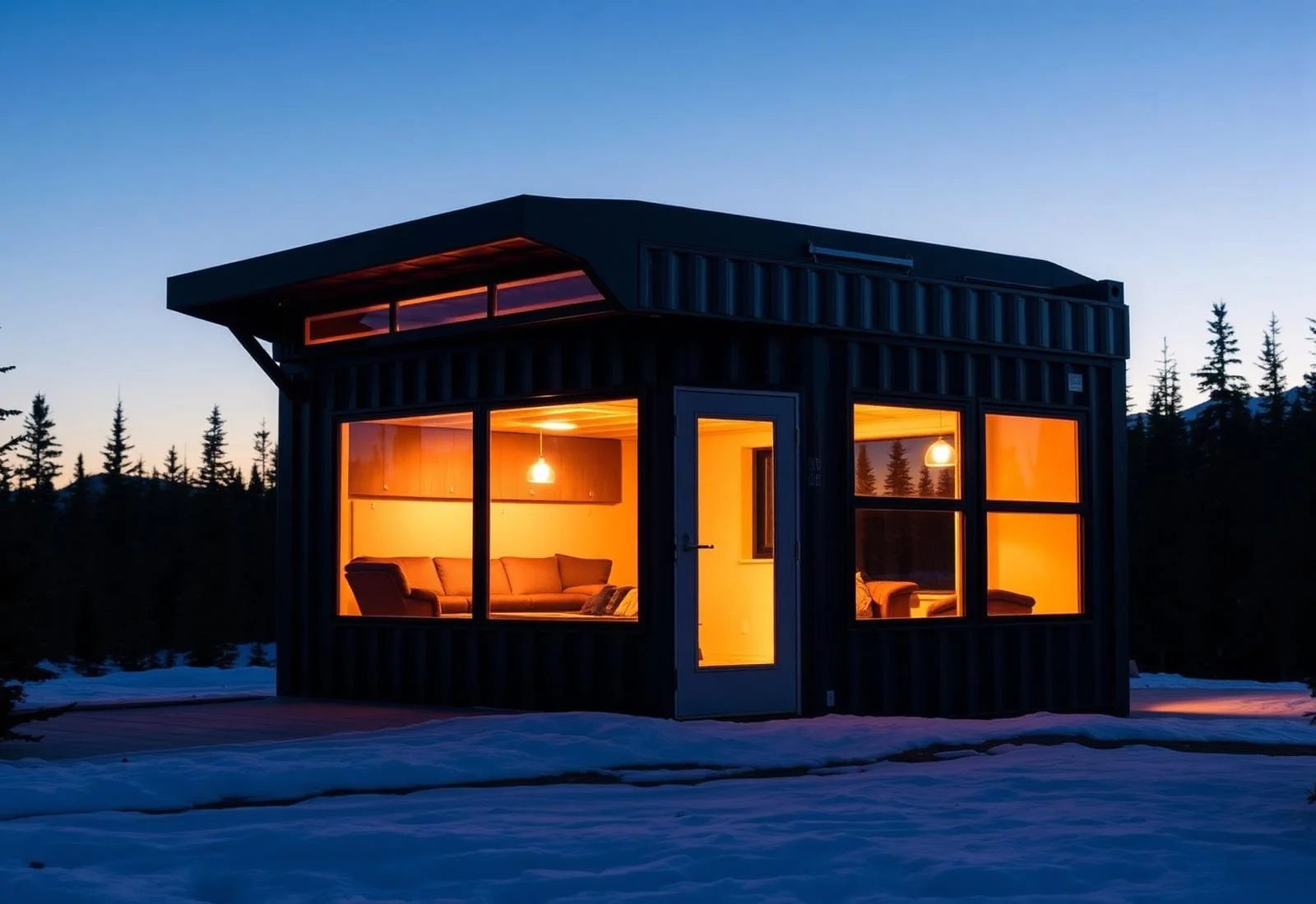 Modified container office
